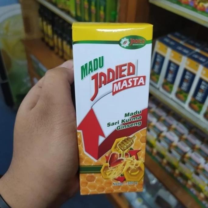 

TERMURAH MADU JADIED MASTA STAMINA PLUS - MADU GINSENG SARI KURMA UNTUK VITALITAS PRIA