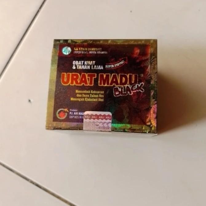 

TERMURAH MADU KUAT PRIA TONIK 20 KAPSUL - HERBAL TAHAN LAMA BLACK ASLI ORIGINAL