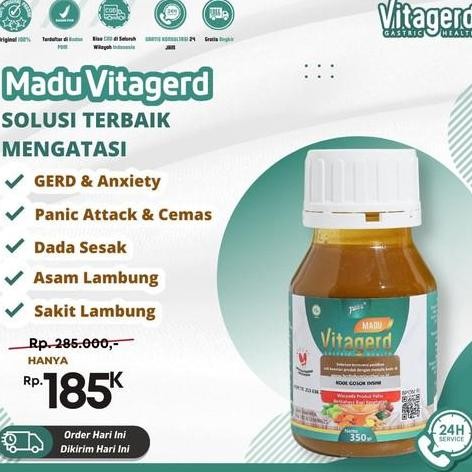 

TERMURAH MADU VITAGERD HERBAL ASLI OBAT MAAG GERD ASAM LAMBUNG AMPUH TANPA EFEK SAMPING