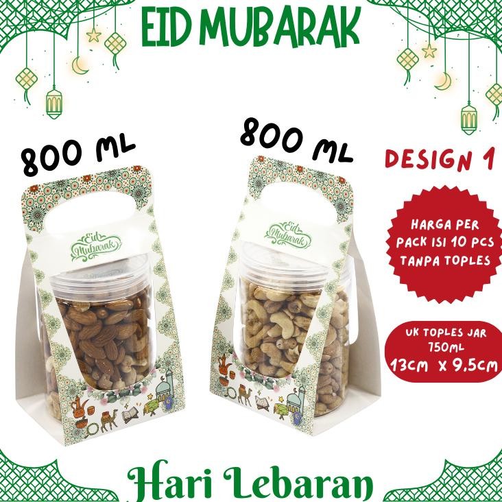 

et-98 Eh76 Packaging Kue Kering Box Toples Satuan Tabung Jar Kotak Kue Lebaran Viral Berkualitas