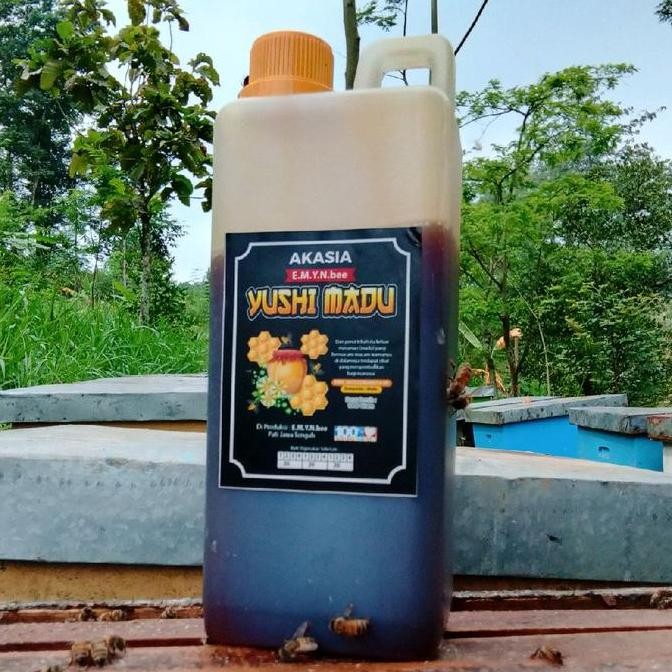 

TERMURAH MADU HITAM AKASIA CARVA 1KG MADU MURNI LEBAH MELIFERA ASLI ALAMI