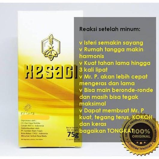 

TERMURAH MINUMAN SERBUK MADU HERBAL KESAGI ORIGINAL - MINUMAN SEHAT HERBAL