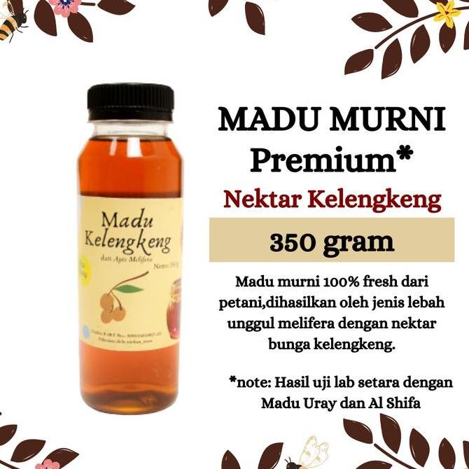 

TERMURAH MADU KELENGKENG PREMIUM 350GR - MADU ASLI MURNI RASA MANIS WANGI