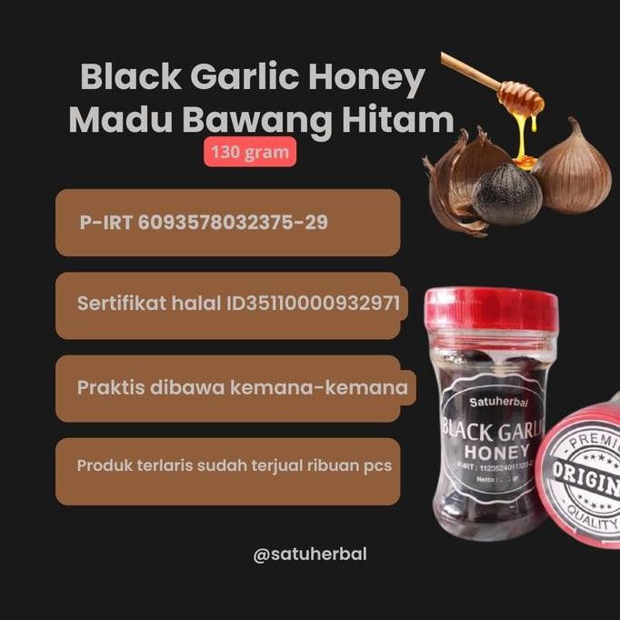 

TERMURAH MADU BAWANG HITAM 130G - BLACK GARLIC HONEY LANANG ORIGINAL