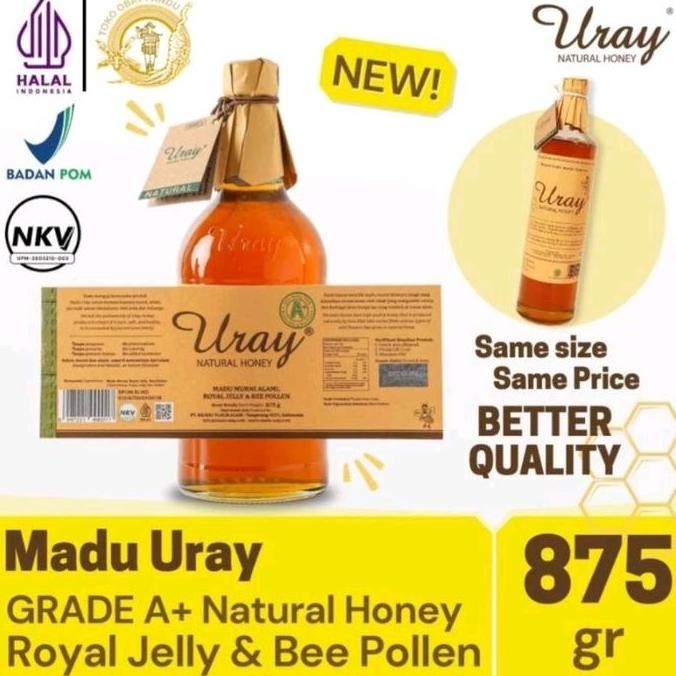 

TERMURAH MADU URAY 640ML MADU LEBAH HUTAN ORGANIK GRADE A ALAMI