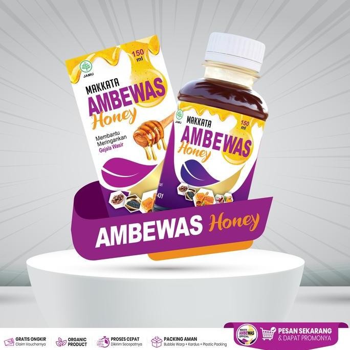 

TERMURAH MADU AMBEWAS MAKKATA - MADU HERBAL PELANCAR BAB & AMBEIEN ORIGINAL BPOM