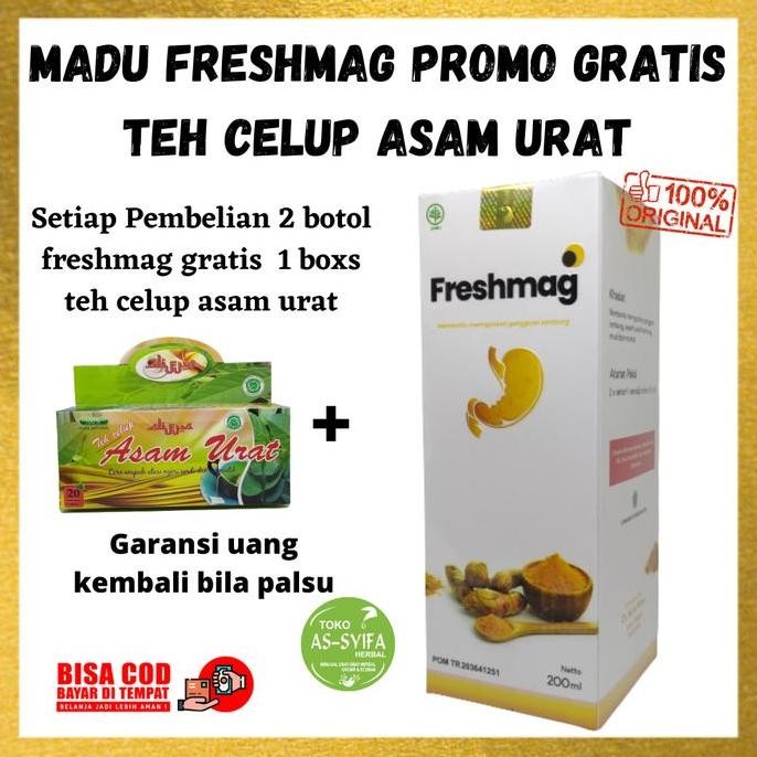 

TERMURAH FRESHMAG MADU HERBAL LAMBUNG MAAG ASLI - OBAT ASAM LAMBUNG MAAG GERD ALAMI