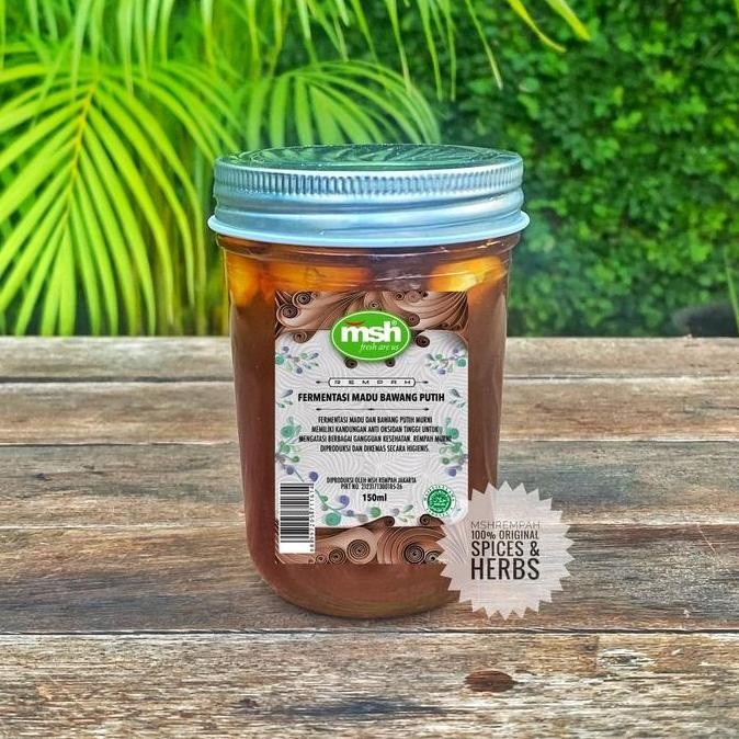 

TERMURAH FERMENTASI MADU + BAWANG PUTIH 150ML - MADU HERBAL IMUNITAS & ANTIOKSIDAN