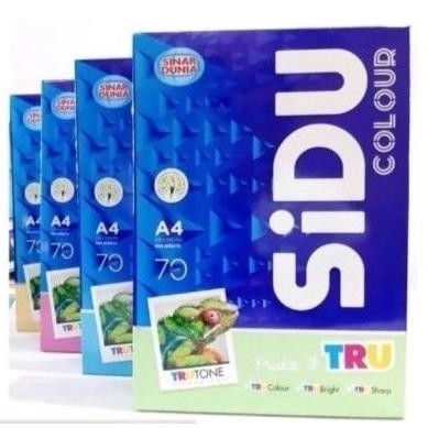 

Kertas HVS Warna A4 70gr SIDU