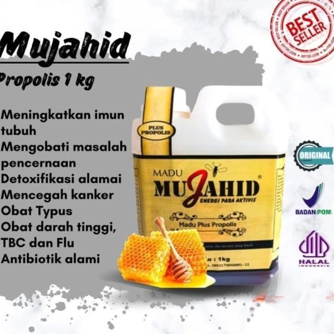 

TERMURAH MADU HUTAN MUJAHID + PROPOLIS ASLI | MADU HERBAL PREMIUM MURNI