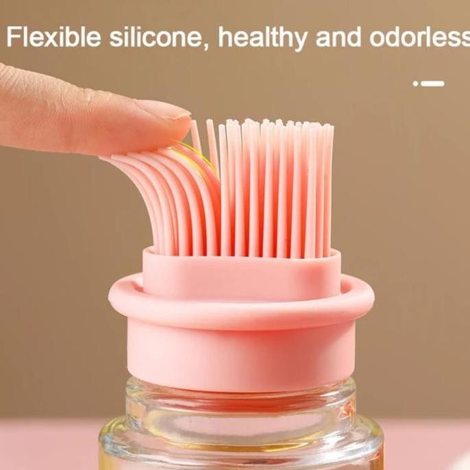 

TERMURAH BOTOL KUAS MINYAK MADU BBQ KUE - BOTOL BUMBU SILIKON FOOD GRADE SHOPEE