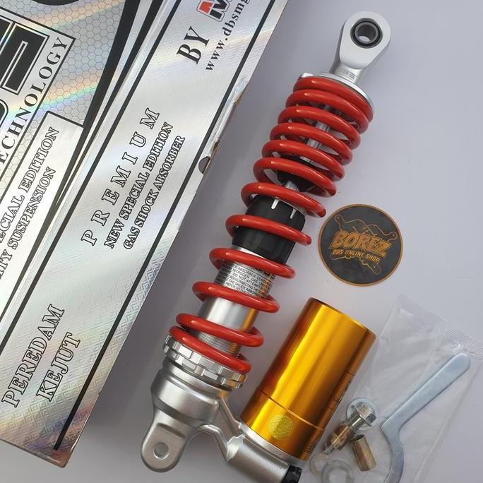 Dbs Shockbreaker Belakang Dbs Original By Mgv 722 Tabung Bawah E Series 330Mm & 310Mm Tbg Gold Per Y