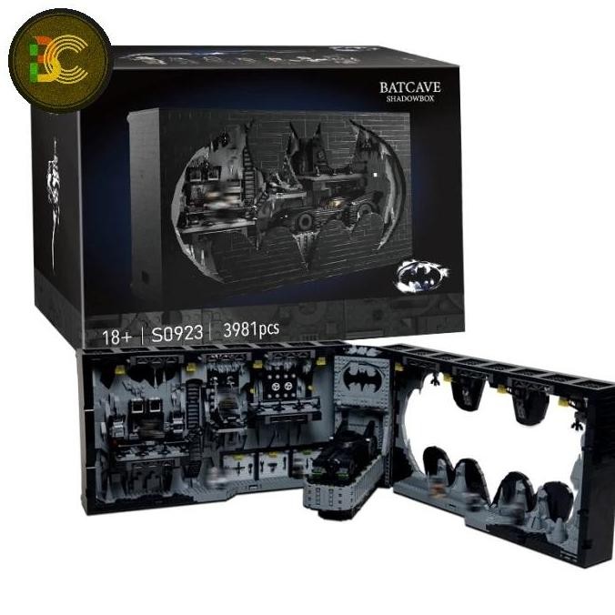TERBARU Super heroes Brick 76252 Batcave shadowbox Batman Toys