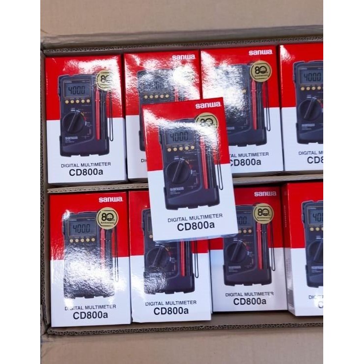Terbagus Multi Tester Digital Sanwa Cd800A Avometer