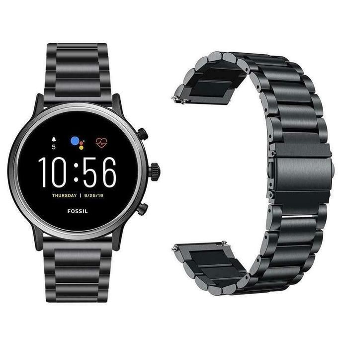 Ori - Strap Stainless Steel Fossil Gen 5 Carlyle Garrett Julianna - Tali Jam Besi Elegan