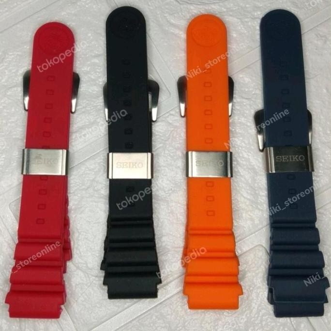 Ori - Strap Rubber Silicone Seiko Diver 22Mm - Tali Karet Silikon Diving Seiko Skx