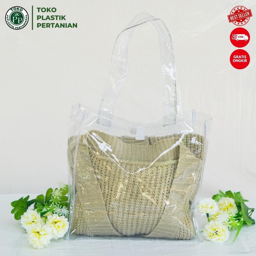 

Tas Mika Bening Transparan Souvenir Ulang Tahun Kue Lebaran Kado 1 Pcs (020) Sale