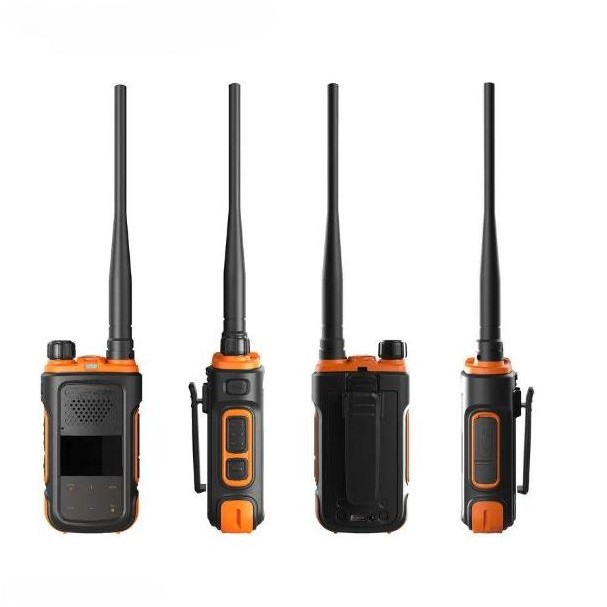 Ori - Ht Mini Walkie Talkie Bofeng Uv-12 + Headset - Handy Talky Dual Band Bf Uv12 Paket Lengkap