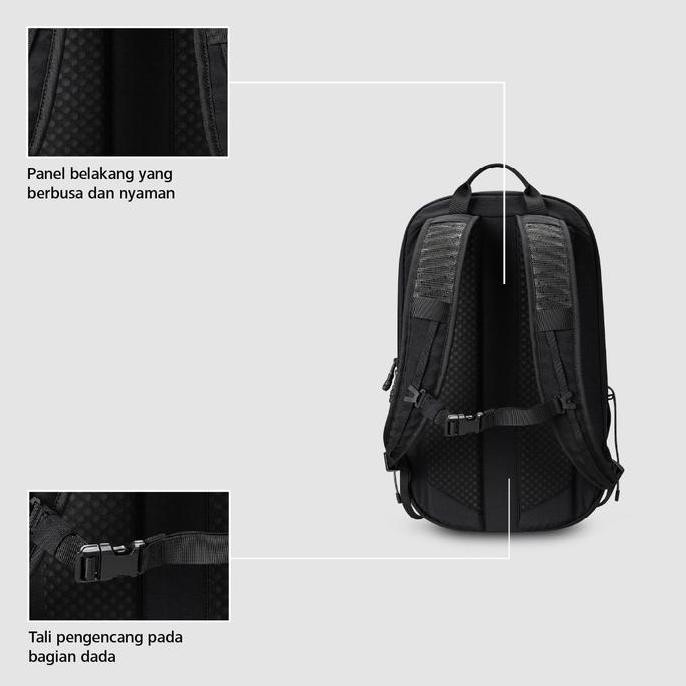 Bodypack Axiom Vision 1.0 Laptop Backpack 15 Inch Tas Ransel Kerja Kuliah Sekolah Ringan Stylish - H