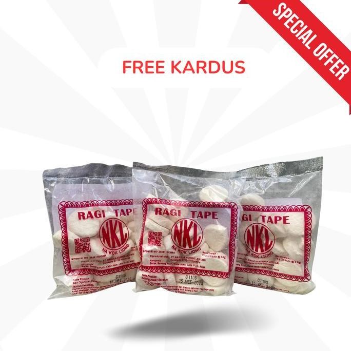 

LM Ragi tape NKL Original | Ragi Fermentasi | Pakan Semut Jepang