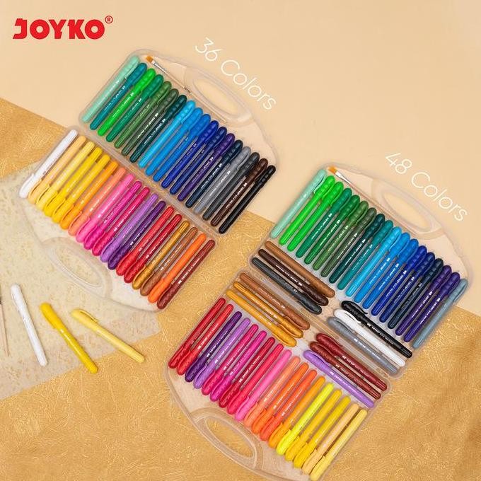 

Joyko Twist Crayon Silky Oil Pastel / Krayon Joyko Halus Putar SLC-A BS