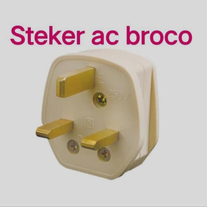 Steker Ac Broco/Colokan Ac Broco