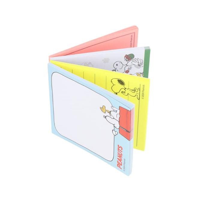 

Tack Memo Sticky Note Peanuts Snoopy 75th Anniversary Memo Kertas Tempel Limited Edition SS