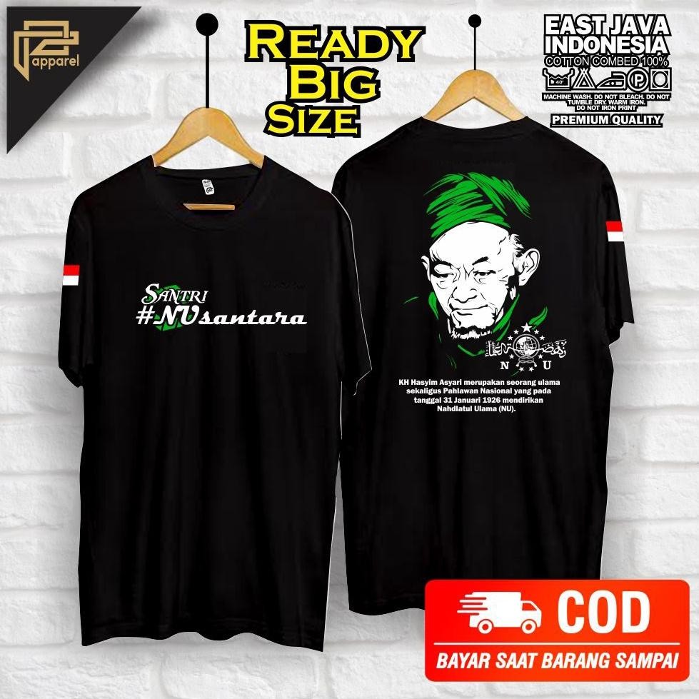 Promo Baju Mbah Hasyim Maiyah Kaos Santri Santri Nusantara Big Size Jumbo P Apparel