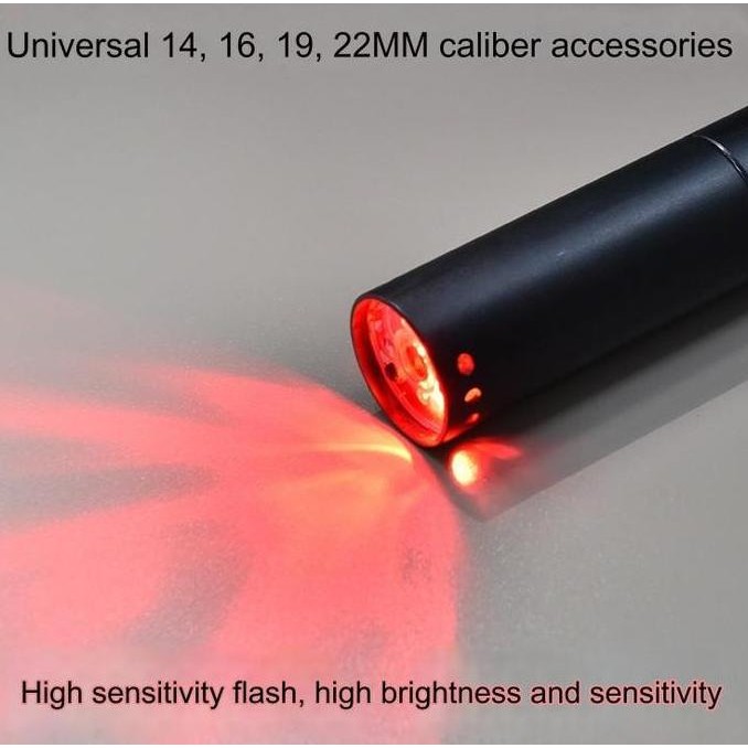 New Silencer Muzzle Head + Adaptor Fire Effect 14mm 16mm 19mm Gel Blaster AEG Dcobra