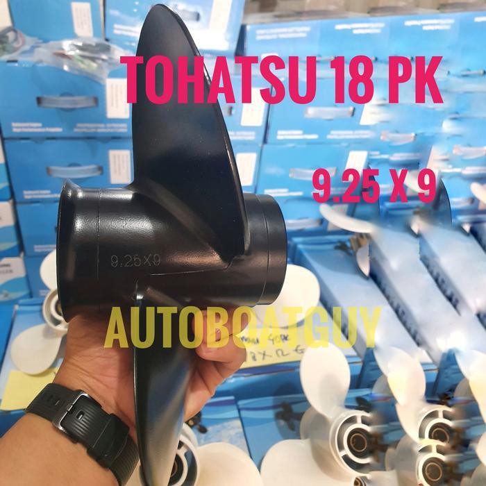 Propeller Tohatsu 18 Pk Kipas Baling Mesin Tempel Tohatsu 18 Hp Original Dan Terpercaya