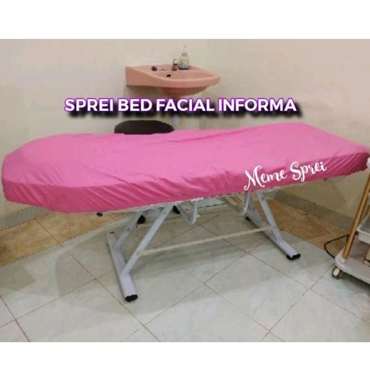 Terlaris Sprei Bed Facial Electric Informa Katun Tanpa Rumbai | Sprei Bed Salon Elektrik Hj-54