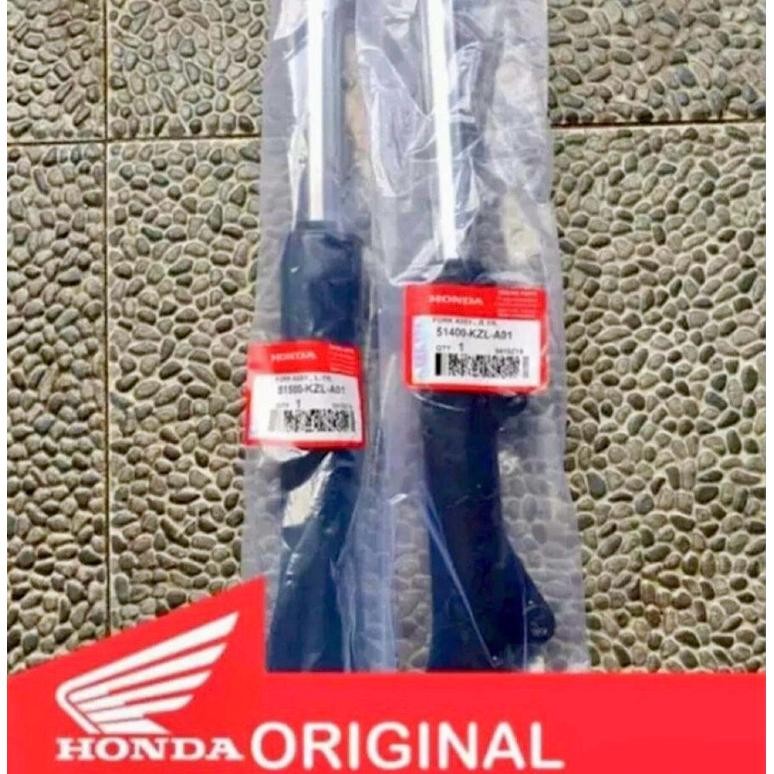 (COD) AS SHOCK DEPAN + TABUNG SEPASANG HONDA BEAT FI BEAT ESP BEAT POP BEAT STREET BEAT FI 2013/2020