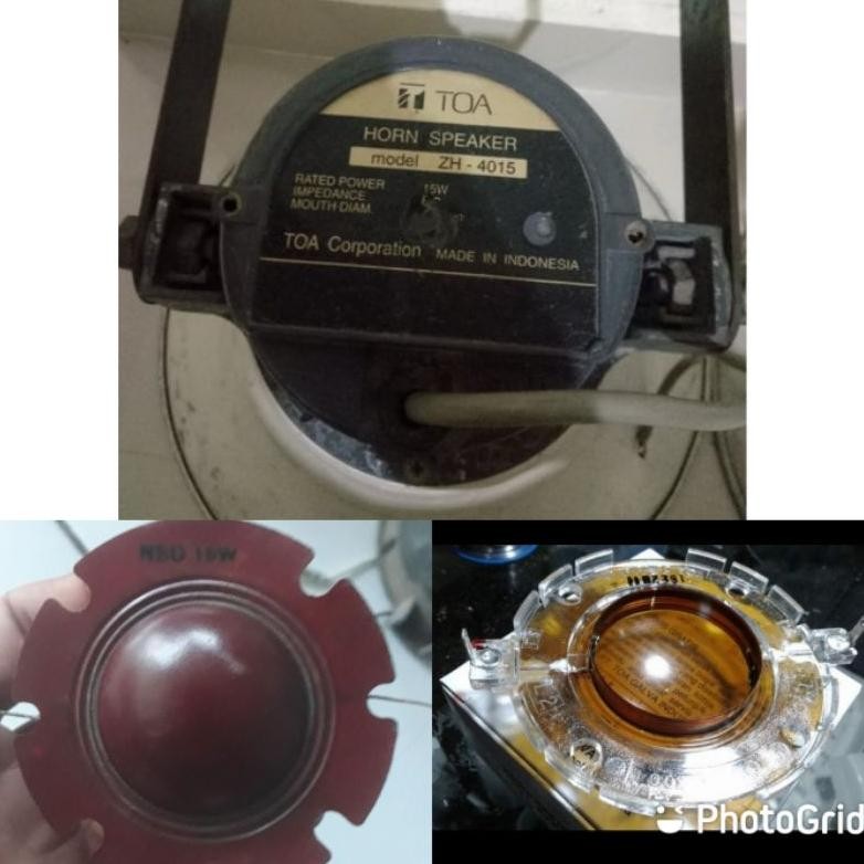 Sepul corong speaker Toa  ZH 625S ZH625SM ZR 2230W ZR290W ZH 4015/M ZH 2015/M ZH 2515 DiM