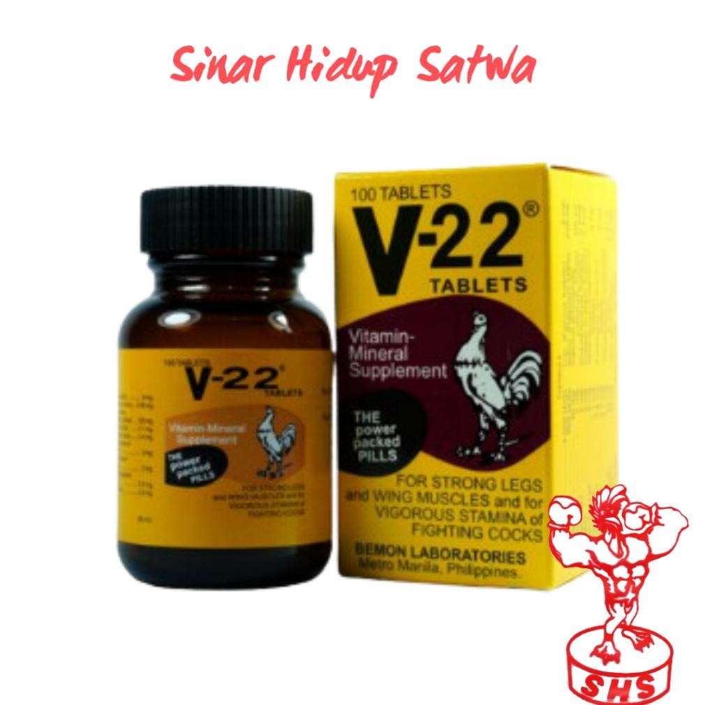 NEWW V22 vitamin obat ayam import