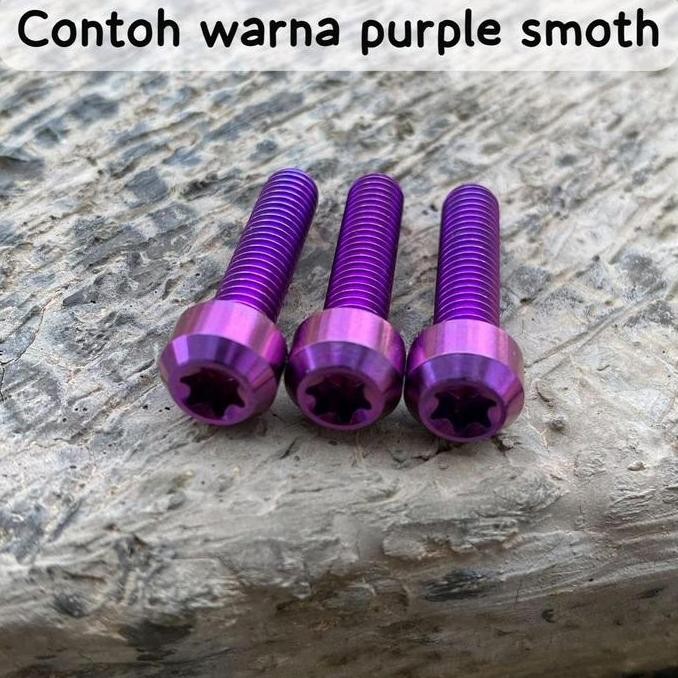 Baut Breket Kaliper Titanium Nmax Aerox Jupiter Mio Fizr Isi 2 Racing Termurah