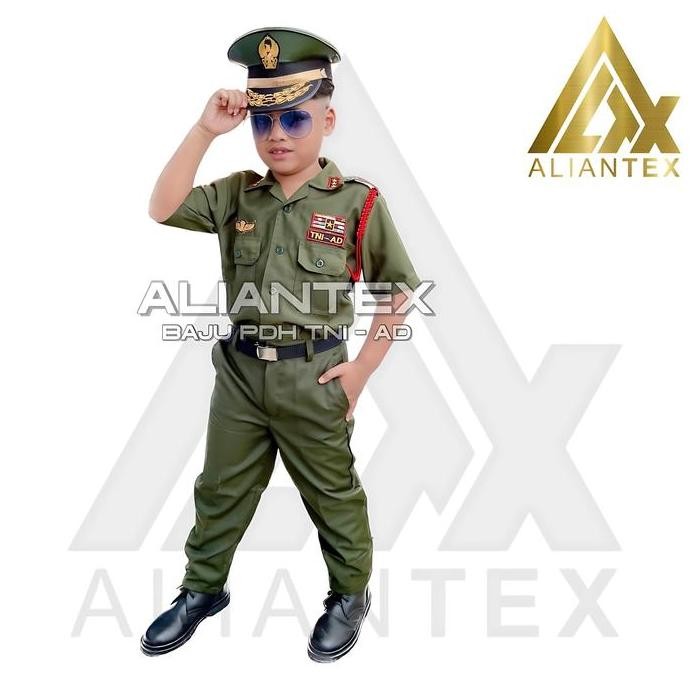 Baju Pdh Tni-Ad Anak