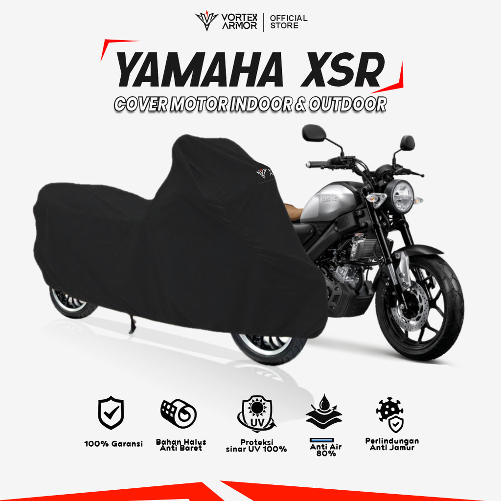 Cover Motor Yamaha XSR155 / Sarung Motor Yamaha XSR 155 / Selimut Motor XSR155