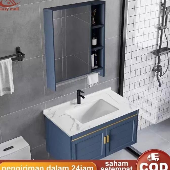Wastafel Kamar Mandi Wastafel Keramik Wastafel Kabinet Cermin Kamar Ma