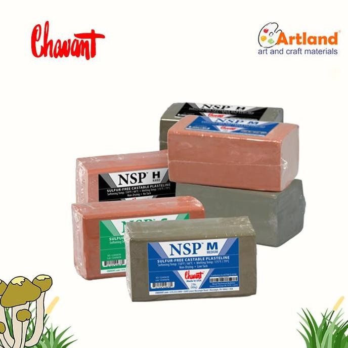 

TERBARU Chavant clay NSP brown 2Lb PROMO!