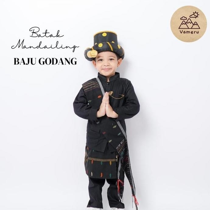 Baju Adat Batak Mandailing Anak Laki Laki