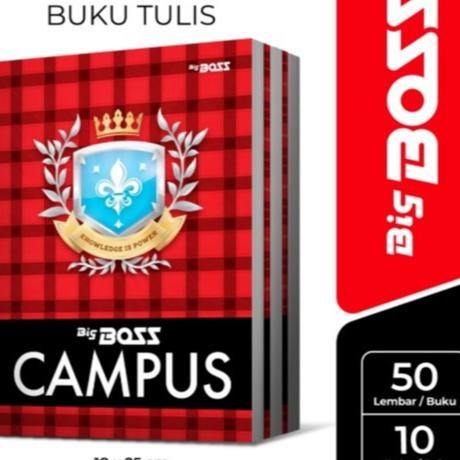 

Buku Tulis Campus 50 Lembar Isi 10 Buku Campus Boxy Panjang Bboss