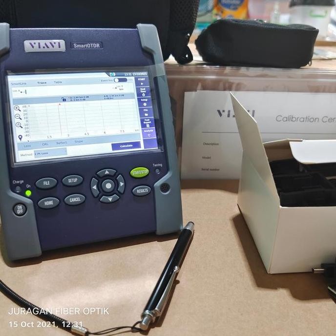 Otdr Viavi 100As 30Db 2 Lamda New Stok