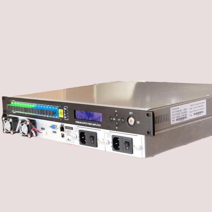 Edfa Wdm 8X23Dbm High- Power/Doubl Power Fiber Optik Amplifier Catv New Stok