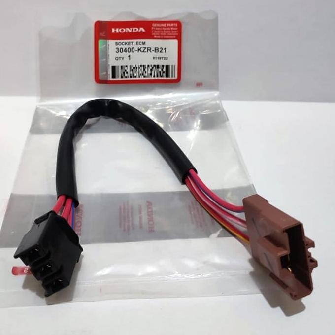 ASLI KABEL SOKET ECU ECM CDI VARIO 125 150 ORIGINAL KZR - SOCKET MOTOR HONDA