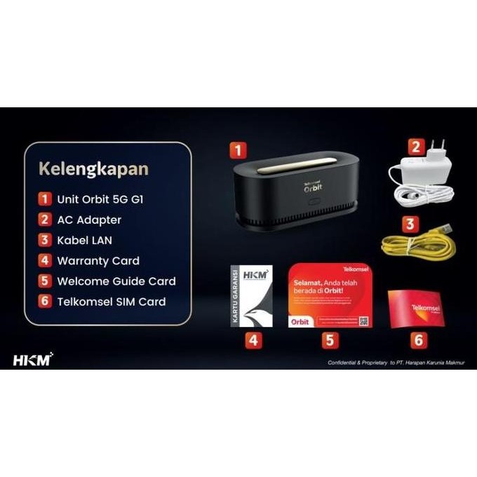 Telkomsel Orbit 5G G1 Modem Wifi 5G High Speed Free Kuota 200Gb New Stok