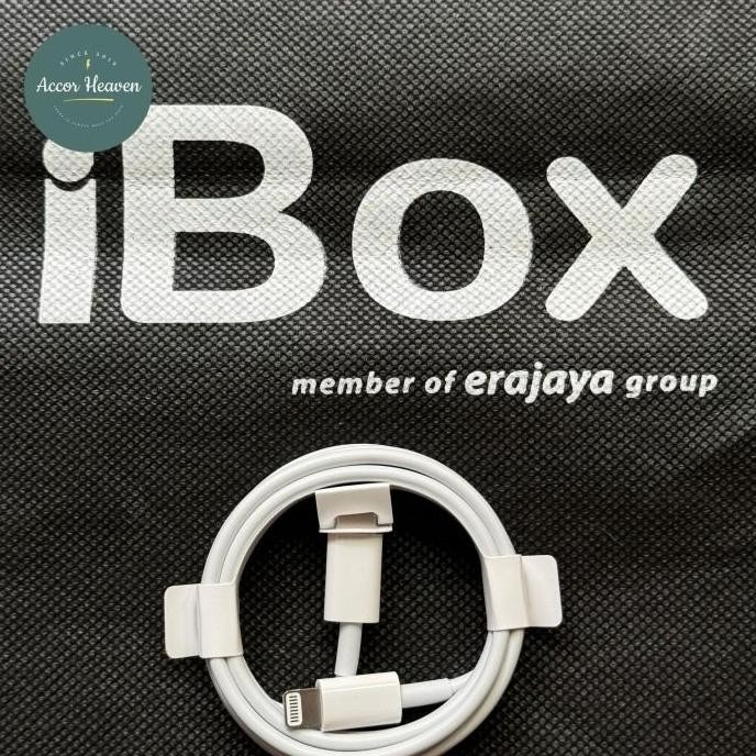 ASLI KABEL CHARGER TYPE C TO LIGHTNING ORIGINAL 100% COPOTAN IPHONE 14 PRO IBOX GARANSI 1 BULAN