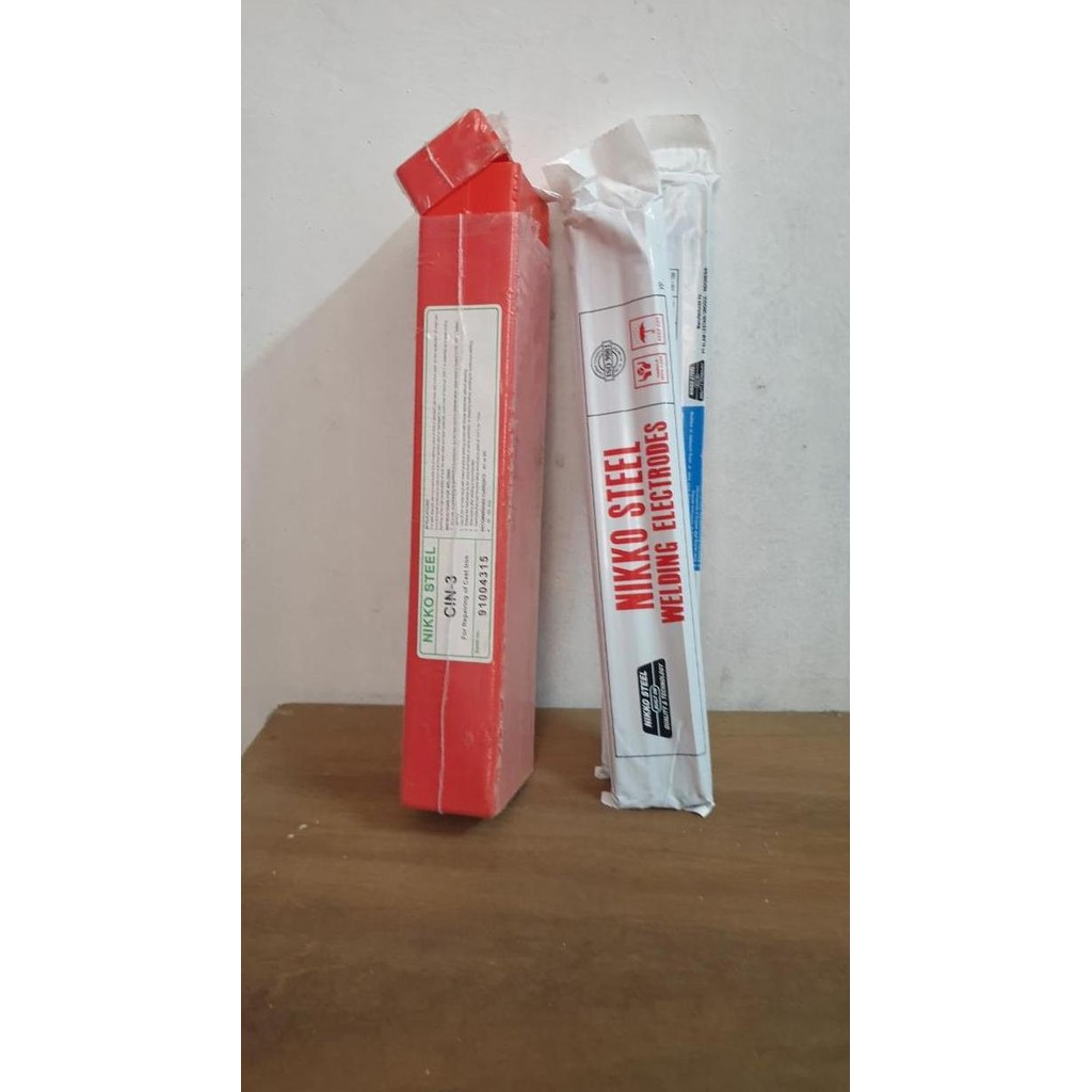 Kawat Las Besi Cor Elektroda Nikko Steel CIN-3 Per Kg