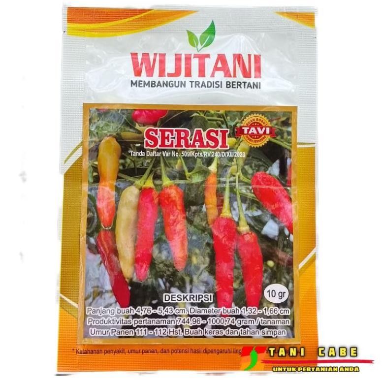 SERASI TAVI BENIH CABAI RAWIT TAHAN BULE 10 gram