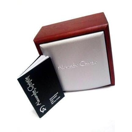 Kotak kayu Jam Tangan Alexandre Christie Original