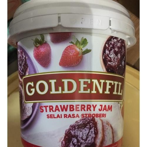 

Selai Goldenfil Strawberry Jam Selai Stroberi Enak 1 Kg